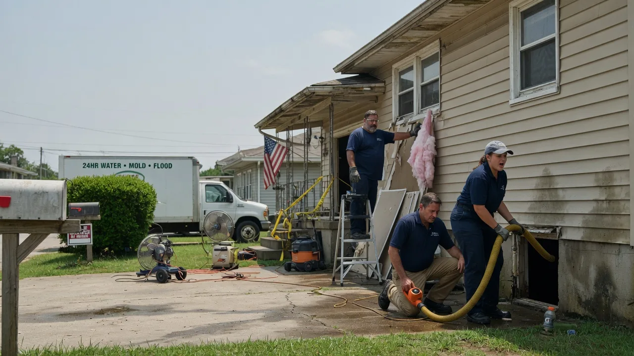 Water Damage Repair in Sawyer, KS near me
